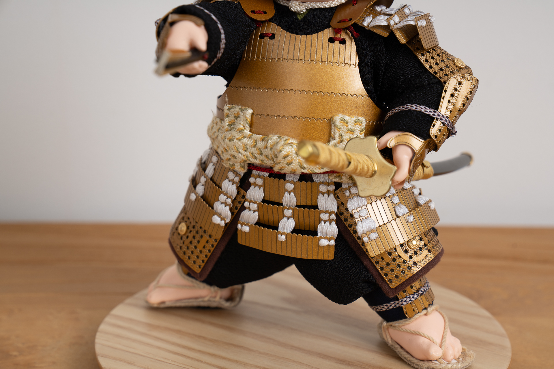 甲冑は、実物の甲冑を再現