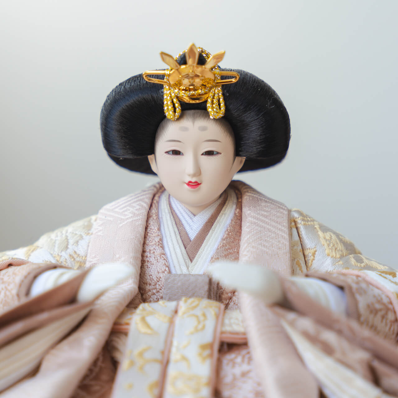 【送料無料】雛人形(和紙製) 雛人形 和紙製 まめびな アトリエ安田作