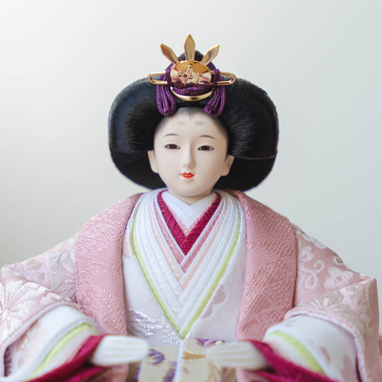 コンパクト雛人形　美品　送料込み　　ひな祭りまで日にちかわない為最終値下げ コンパクト雛人形 美品 送料込み ひな祭りまで日にちかわない為