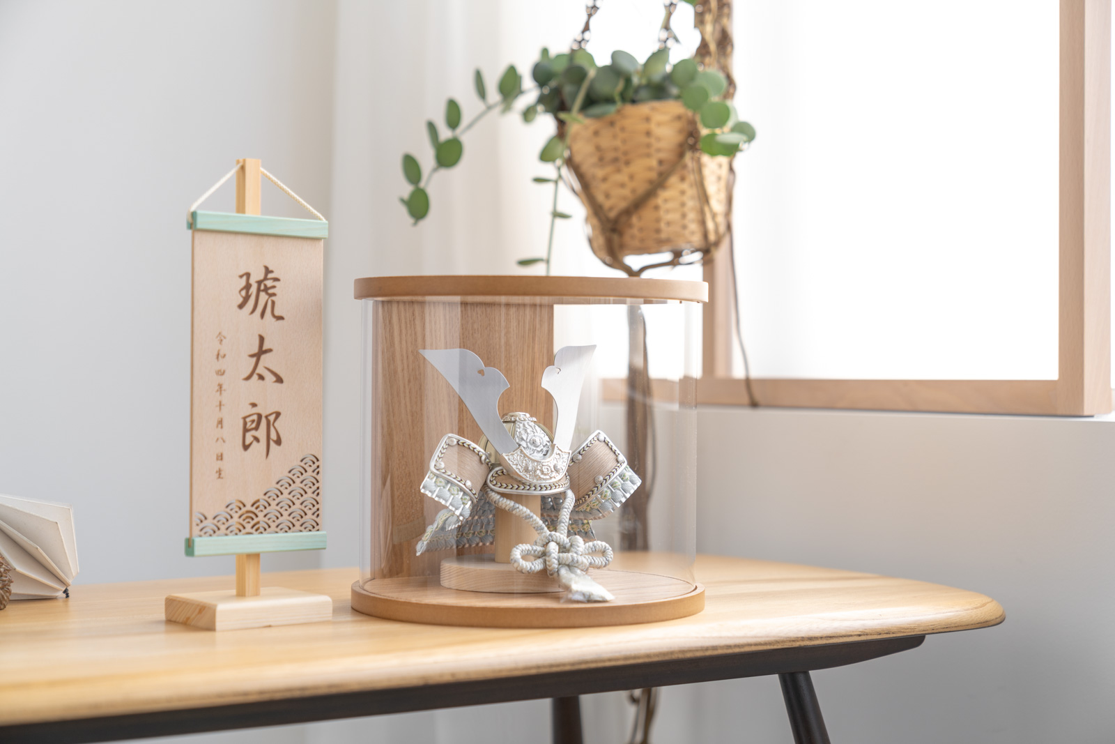 ことのオリジナル兜　そら　<br />円柱ケース　N