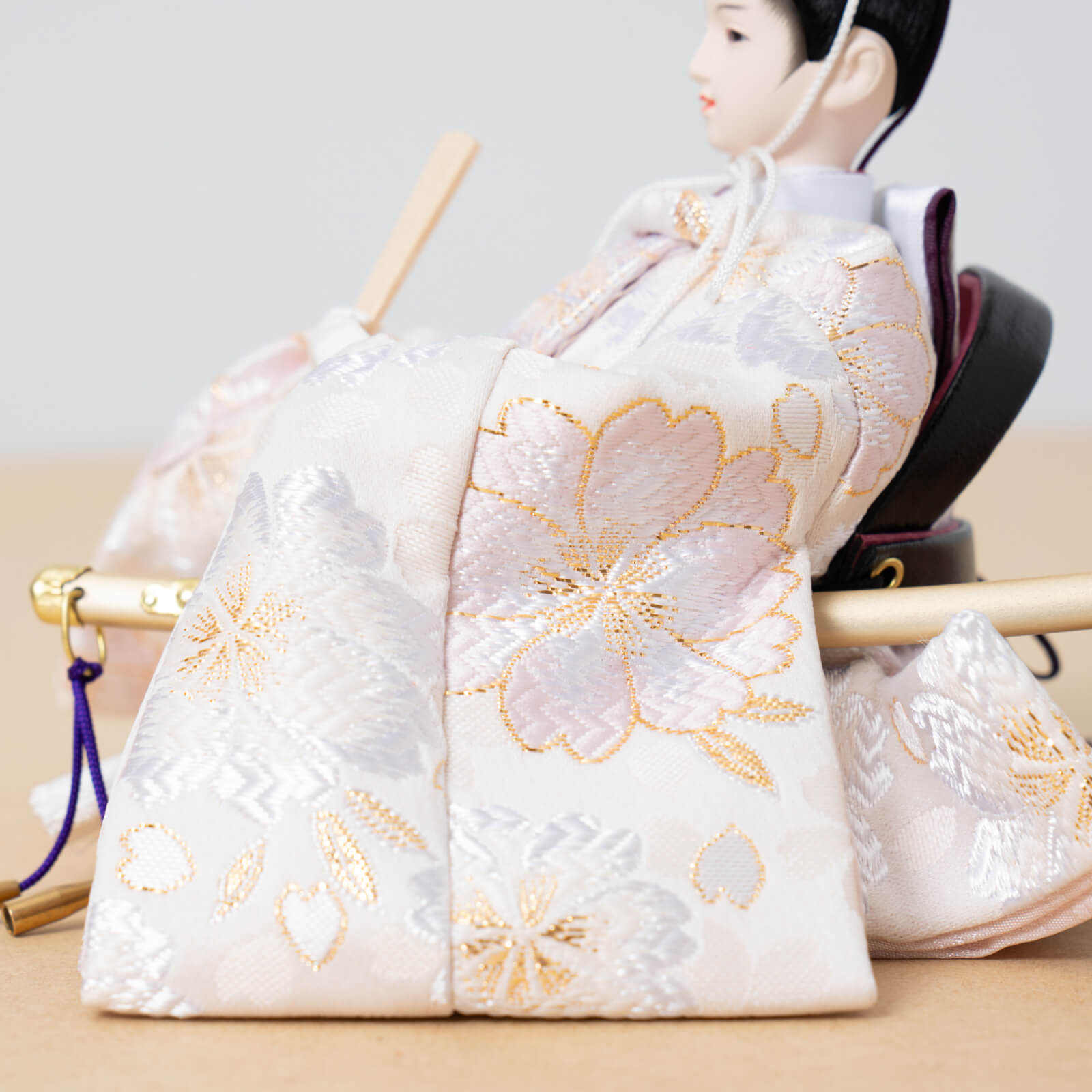 幸せ重なる八重桜